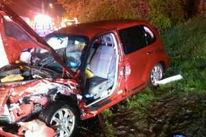Head-On Collision Leaves Three Hospitalized In Trumbull
