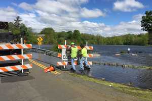 Secor Pond Overflows, Creates Traffic Issues In Rockland