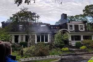 Homeowner, Dog Escape As Chappaqua Home Destroyed By Fast-Moving Fire