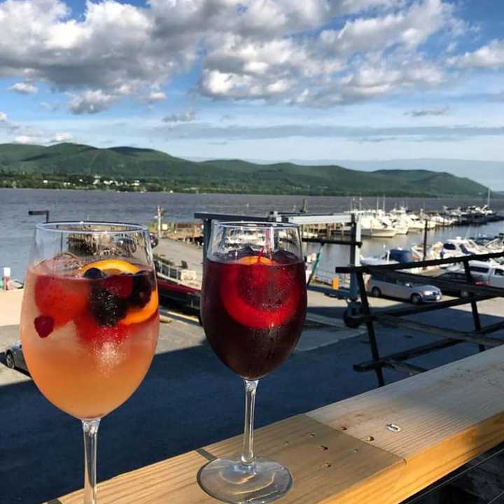 Sangria -- and a killer view -- are on the menu at Pamela&#x27;s On The Hudson in Newburgh.