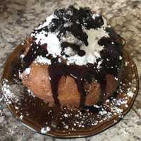 <p>One of the fried ice cream offerings at Drop &amp; Fry in Stamford.</p>