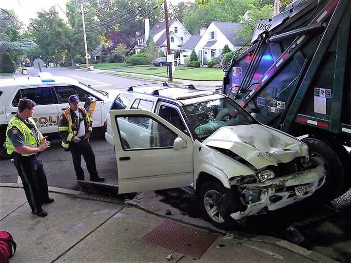 The truck driver received a summons.