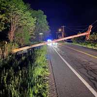 <p>A woman was hospitalized after crashing in Western Massachusetts.</p>