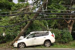 Crash Bringing Down Pole, Wires Leads To Day-Long Route 9A Closure