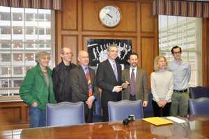 Century-Old Gavel Presented To Mayor In Honor Of White Plains Milestone