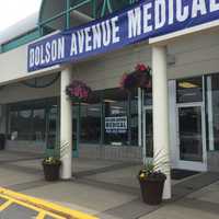 <p>Federal and local authorities were seen investigating Dolson Avenue Medical on Wednesday.</p>