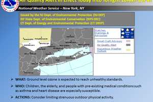 Air Quality Alert For Westchester, Rockland As Extreme Heat Arrives