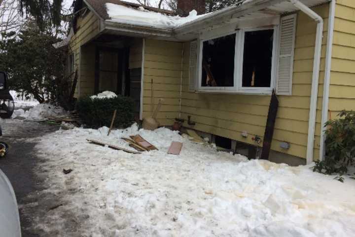 A fire in Patterson destroyed the Pettey-Caravetta home on Rt. 311.