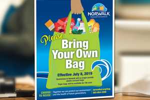 Around The Towns: Norwalk Bag Ban, Lamont's New Message From Top, Danbury Mayor Race Ramps Up