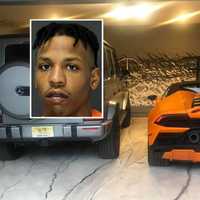 <p>Mercedes G-Wagon, Lamborghini Huracan / INSET: Alshalik Sweat</p>