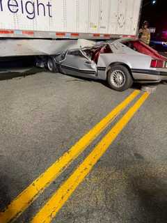 Driver Seriously Injured After Crash With Tractor-Trailer In Orange County