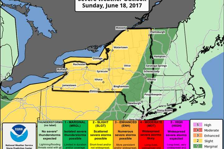 Stormy, Steamy Father's Day In Store For Hudson Valley