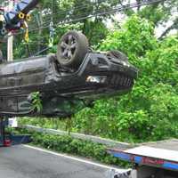 <p>A Suffern man was charged with DWAI/Drugs after crashing his vehicle.</p>