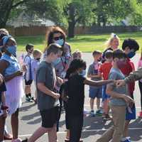 <p>U.S. Army Specialist Cody Wallace was greeted but dozens of Evesham residents in a welcome home surprise he&#x27;ll never forget.</p>