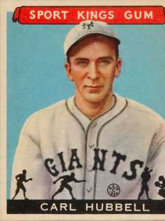 Haworth Honors Baseball Hall Of Famer Carl Hubbell