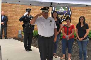 Chief Charles Miller Takes Final Walk Through Haverstraw Police Doors