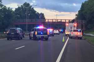 Two In Custody After Stolen Car Rollover, Foot Chase On I-287 In Westchester, Police Say