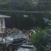 <p>Multiple agencies responded to a Sheldon Avenue fire in Tarrytown.</p>