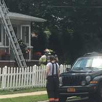 <p>Multiple agencies responded to a Sheldon Avenue fire in Tarrytown.</p>