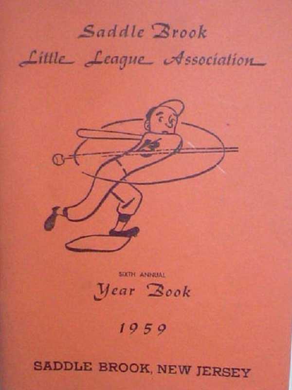 Saddle Brook Little League Shares Photo Of 57-Year-Old Baseball Yearbook