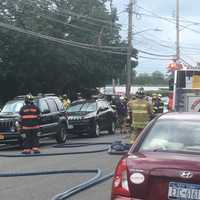 <p>Multiple agencies responded to a Sheldon Avenue fire in Tarrytown.</p>