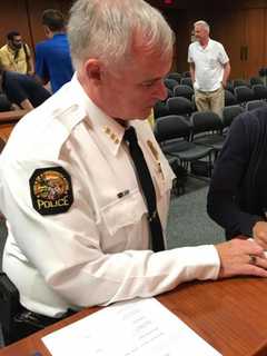 Greenwich Police Department Swears In Newest Officer