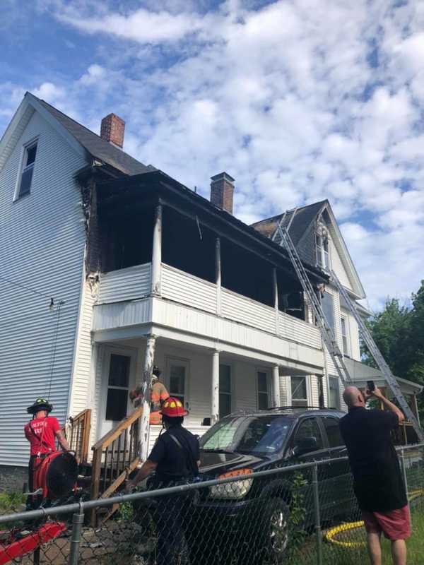 House Fire Discovered By Alert Sixth-Grader Breaks Out In Massachusetts