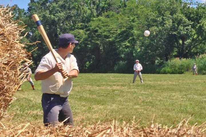 Vintage Baseball Comes To River Edge