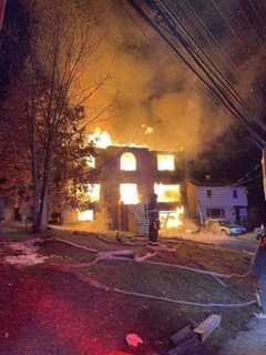 Large Three-Story Home Destroyed By Fire In Yonkers