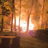 Fast Moving Fire: Antique Car Destroyed In Norwalk