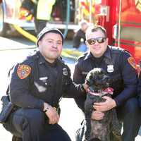 Three Officers Hospitalized After Rescuing Dog From Long Island House Fire