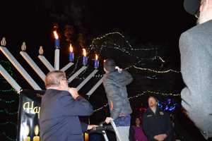 PHOTOS: Wayne Comes Together For Menorah Lighting Ceremony