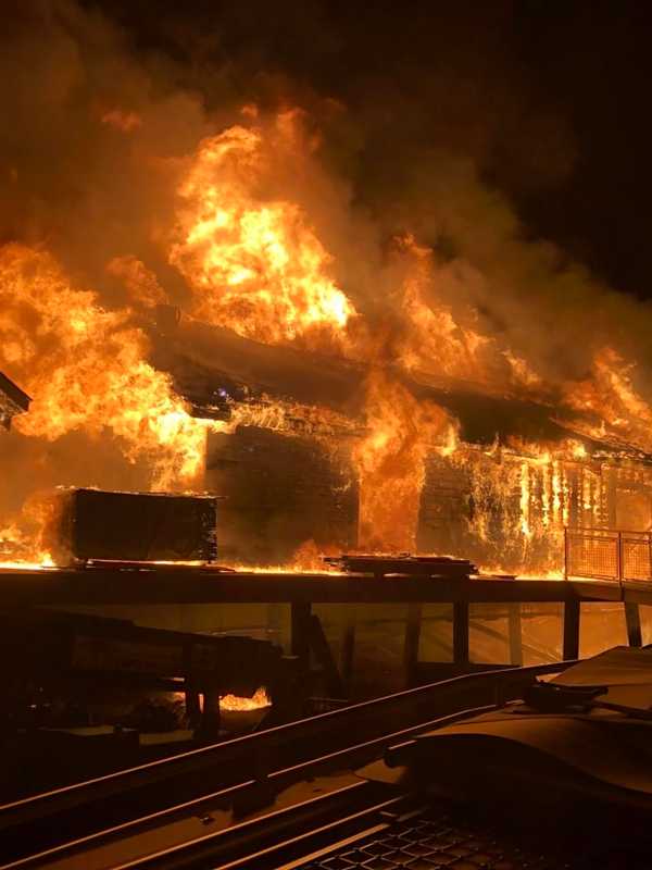 Silver Sands Fire Destroys Three Buildings Under Construction At State Park