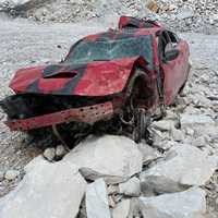 Sheriff IDs Three Killed Crashing Dodge Charger Into MD Quarry