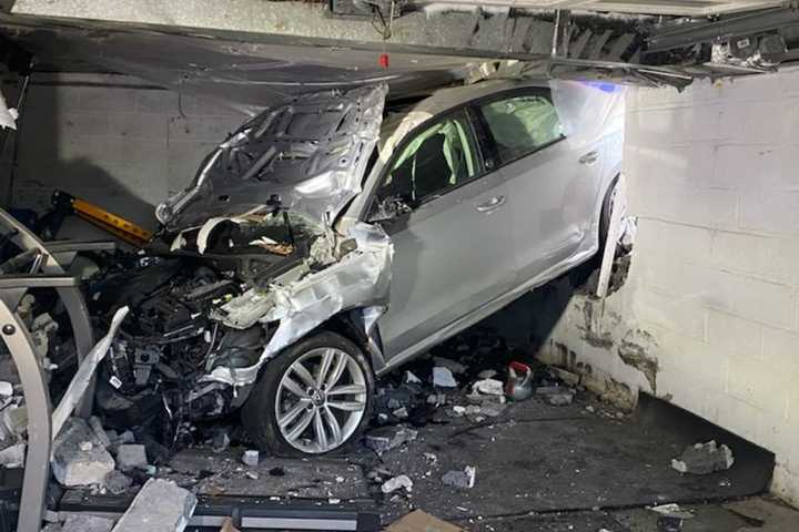 Car Slams Into Basement Of Hawthorne Home