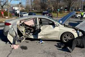 Four Hospitalized In Paramus Crash