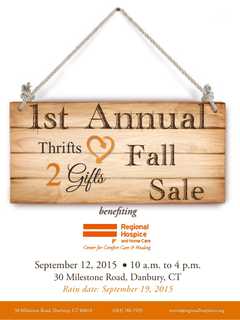 Danbury's Regional Hospice Seeks Donations For Thrifts-2-Gifts Fall Sale