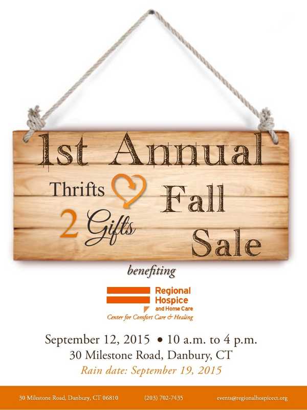Danbury's Regional Hospice Seeks Donations For Thrifts-2-Gifts Fall Sale