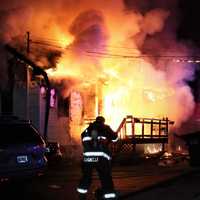 Photos: House Fire Breaks Out Overnight In Area