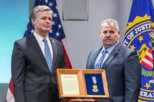 FBI's Shield Of Bravery Awarded To Detective In Westchester