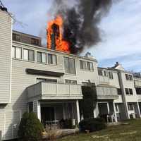 Fire Breaks Out At Condominium Complex In Norwalk