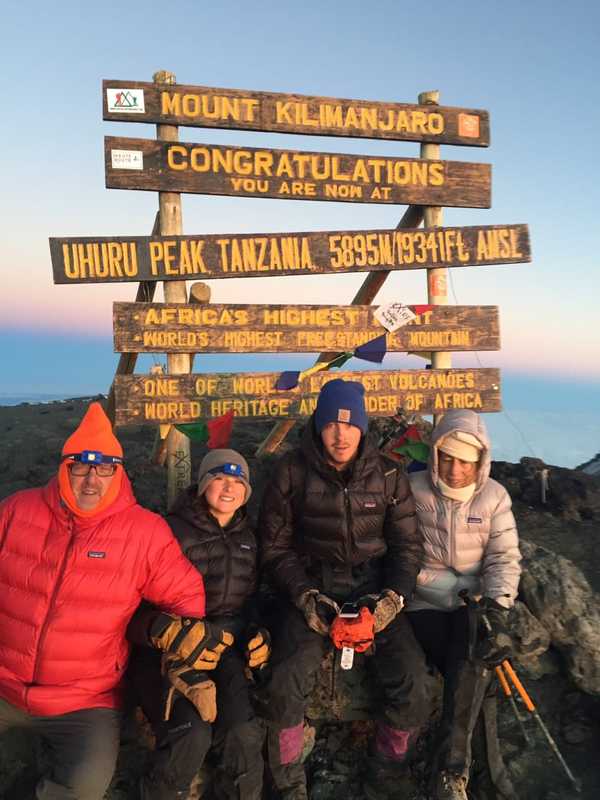 USR Family Climbs Mt. Kilimanjaro