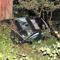 Photos: Rollover Crash Causes Baldwin Place Road Closure In Mahopac