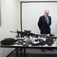 <p>A plastic surgeon from Great Neck was busted with a weapons cache in his BMW.</p>