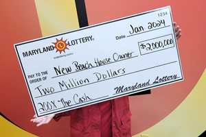 Frederick Woman Eyes Beach House After $2M Lottery Scratch-Off Win