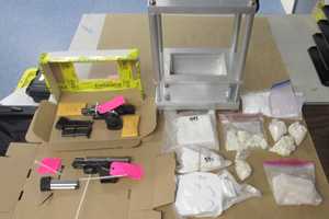 Trio Nabbed After Suffolk Search Results In Seizure Of Drugs, Weapons