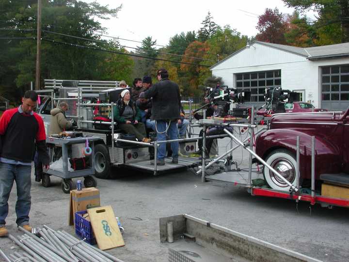 The Hudson Valley is a hotbed for filming. Here, a scene from the Paul Reiser-written movie, &quot;The Thing About My Folks.&quot;