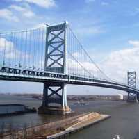 <p>Ben Franklin Bridge</p>