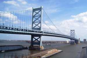 Crash Delays Traffic On Ben Franklin Bridge