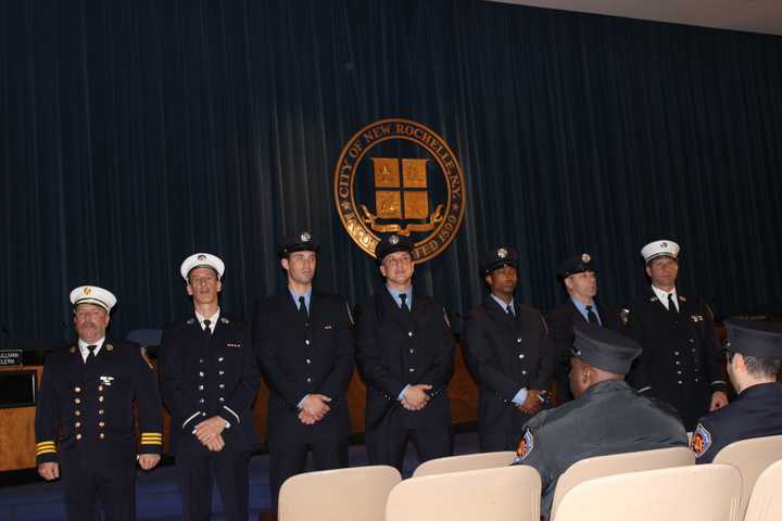 New Rochelle Firemen Honored At Annual Awards Ceremony 